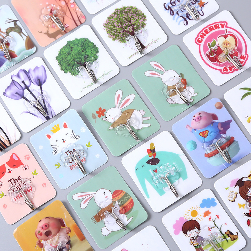 Hook Strong Adhesive Wall Sticker Wall Super Load-bearing Seamless Hook Sticker Hook Punch-free Hook Sticky Hook