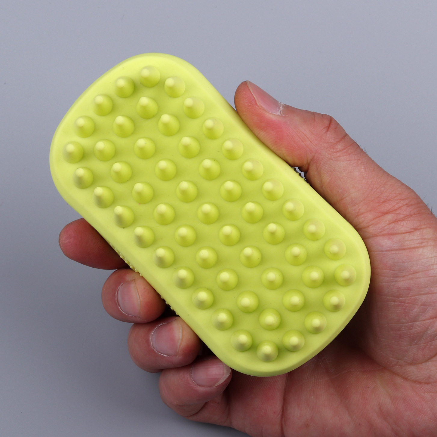 Factory Wholesale Pet Products Bath Massage Brush Cat Dog Bathing to Floating Hair Brush tpr Cross Border