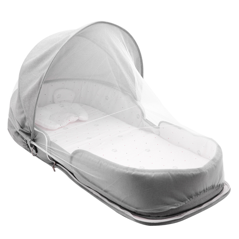 Infant Bed Bed Newborn Baby Crib Folding Portable Mobile Bed Bed Bionic Bed Mummy Bag Backpack