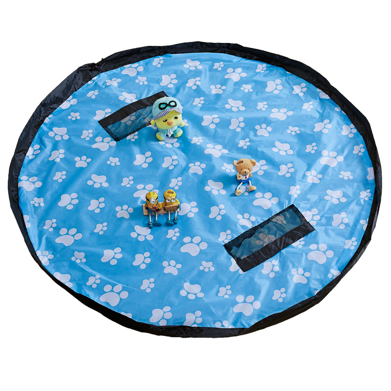 Large Baby Toy Quick Storage Bag Portable Toystoragbag Building Blocks Finishing Toy Floor Mat