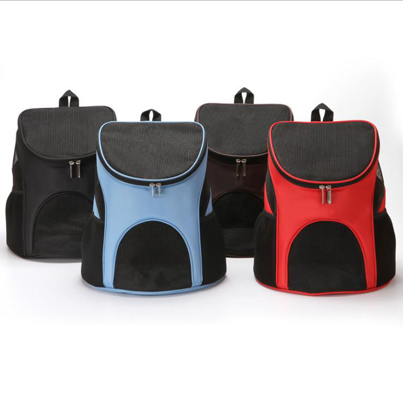 Factory Direct Pet bag out carrying bag dog and cat shoulder bag foldable pet chest backpack pet supplies