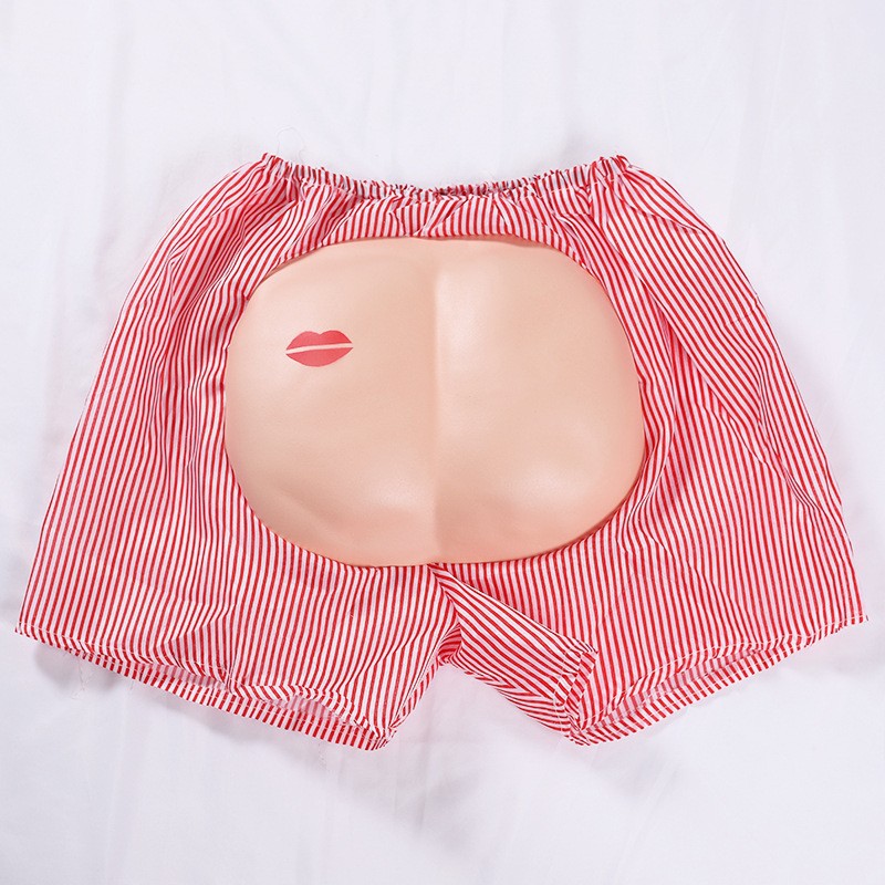 Wedding Game Props Halloween Tricky Wedding Supplies Best Man and Groom's Butt Pants Creative Door Blocking Props