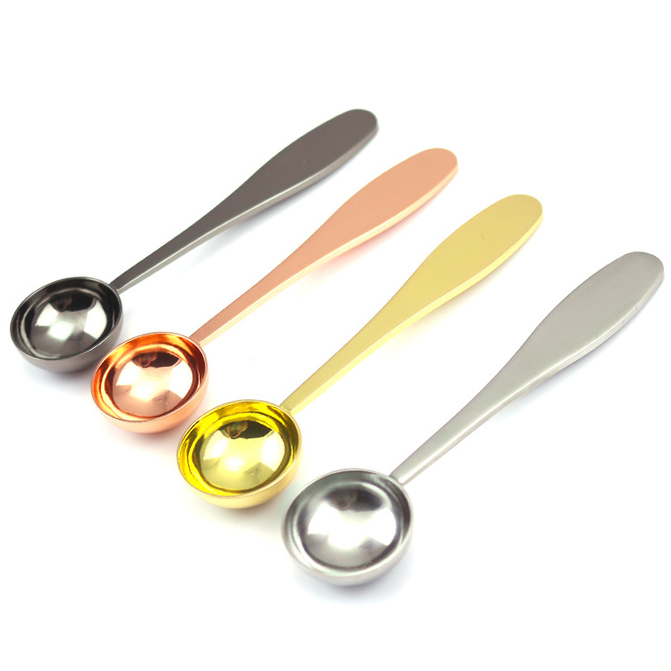 Cross-border stainless steel measuring spoon milk powder measuring coffee spoon