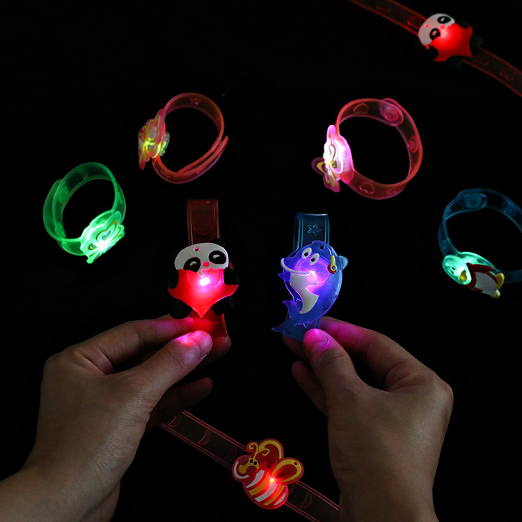 Cartoon Luminous Bracelet Luminous Toy Children's Watch with Night Market to Push Artifact Hot Selling Children's Gifts