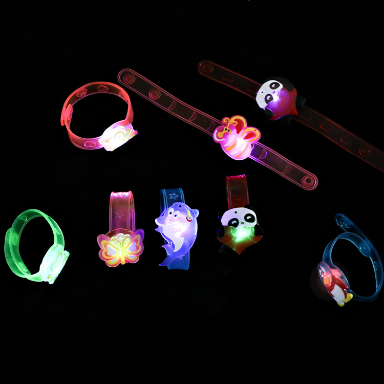 Cartoon Luminous Bracelet Luminous Toy Children's Watch with Night Market to Push Artifact Hot Selling Children's Gifts
