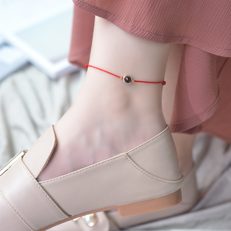 grape-beaded-anklet-jewelry-accessories-womens-red-rope-tied-anklet-korean-style-simple-unique