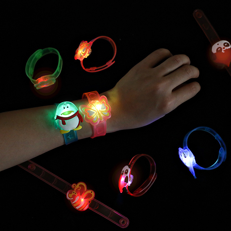 Cartoon Luminous Bracelet Luminous Toy Children's Watch with Night Market to Push Artifact Hot Selling Children's Gifts
