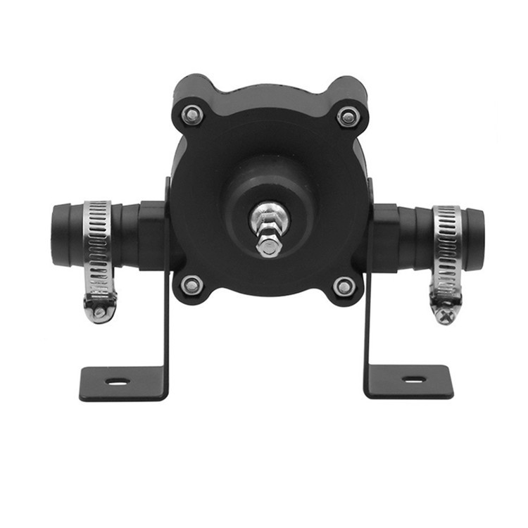 Household small water pump hand electric drill water pump portable DC water pump self-priming centrifugal pump