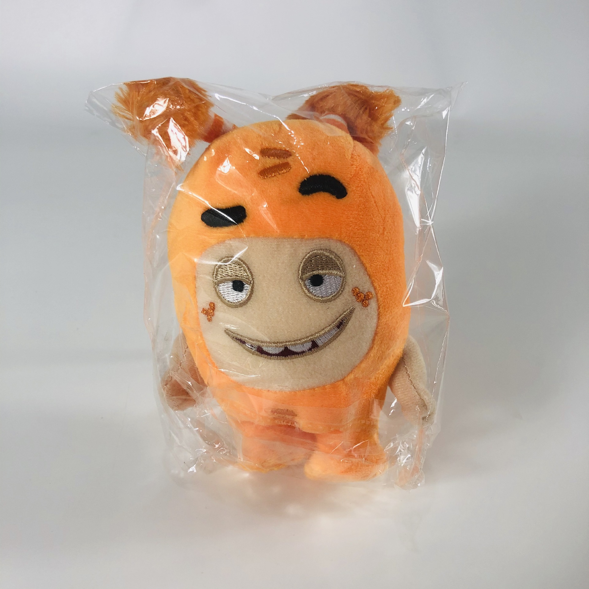 Cartoon cute Bao Qi Bing plush toy Oddbods Qi Bao Meng Bing plush toy wholesale