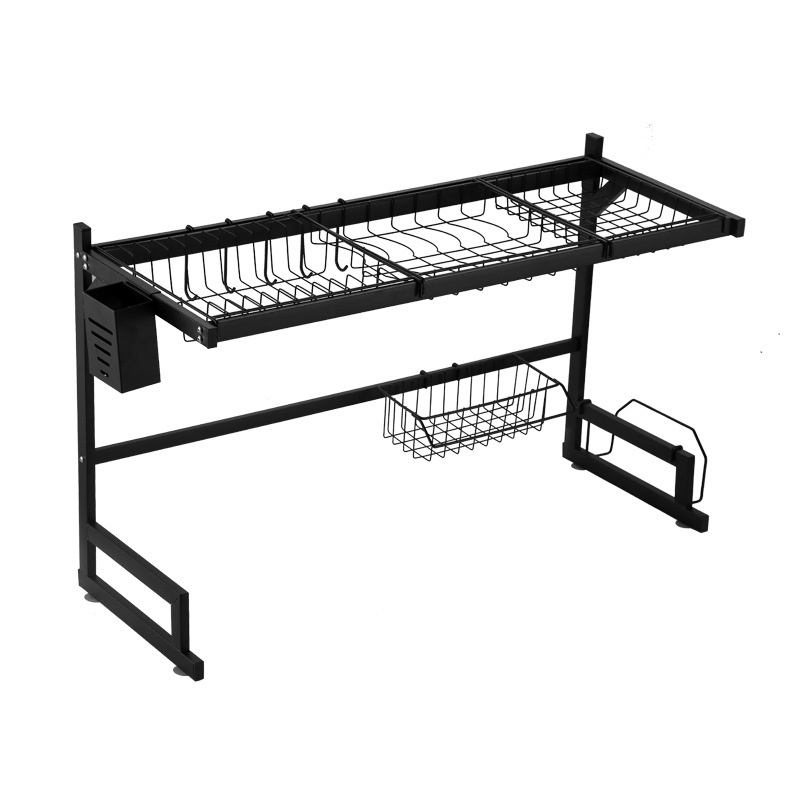 Kitchen multi-layer storage rack kitchen draining rack sink dish drying rack kitchen knife rack storage rack