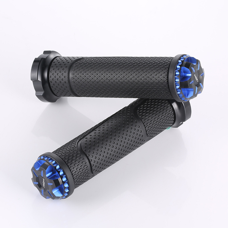 Wholesale motorcycle modification accessories aluminum alloy handle cover Fuxi ghost fire qiaoge scooter throttle handle glue