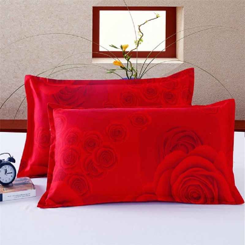 (48 x 74cm) Pillowcase Pair Pack Thickened Adult Pillowcase Single Pillowcase Student Pillowcase Wholesale