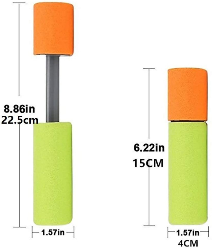 亚马逊EVA水炮珍珠棉水枪单管抽拉式水枪夏天沙滩迷你水枪玩具