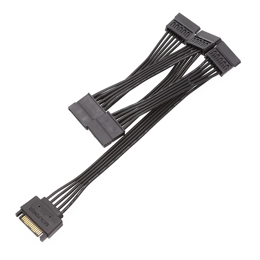 Power SATA 15Pin one drag five one four one three SATA hard disk power cord hard disk expansion line
