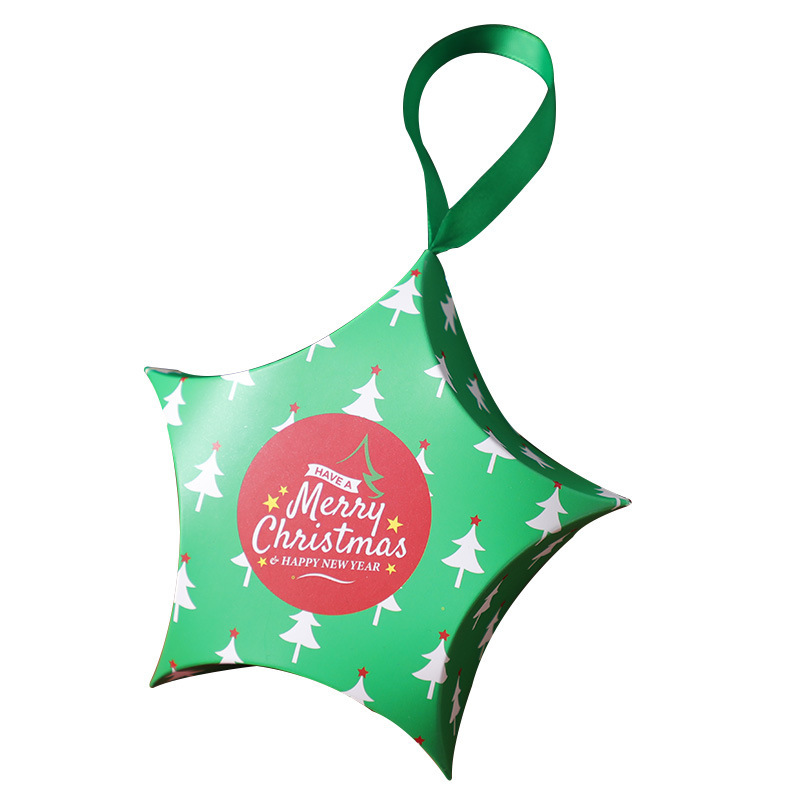 Christmas Eve creative Christmas candy box can be set Christmas gift box stars candy gift box