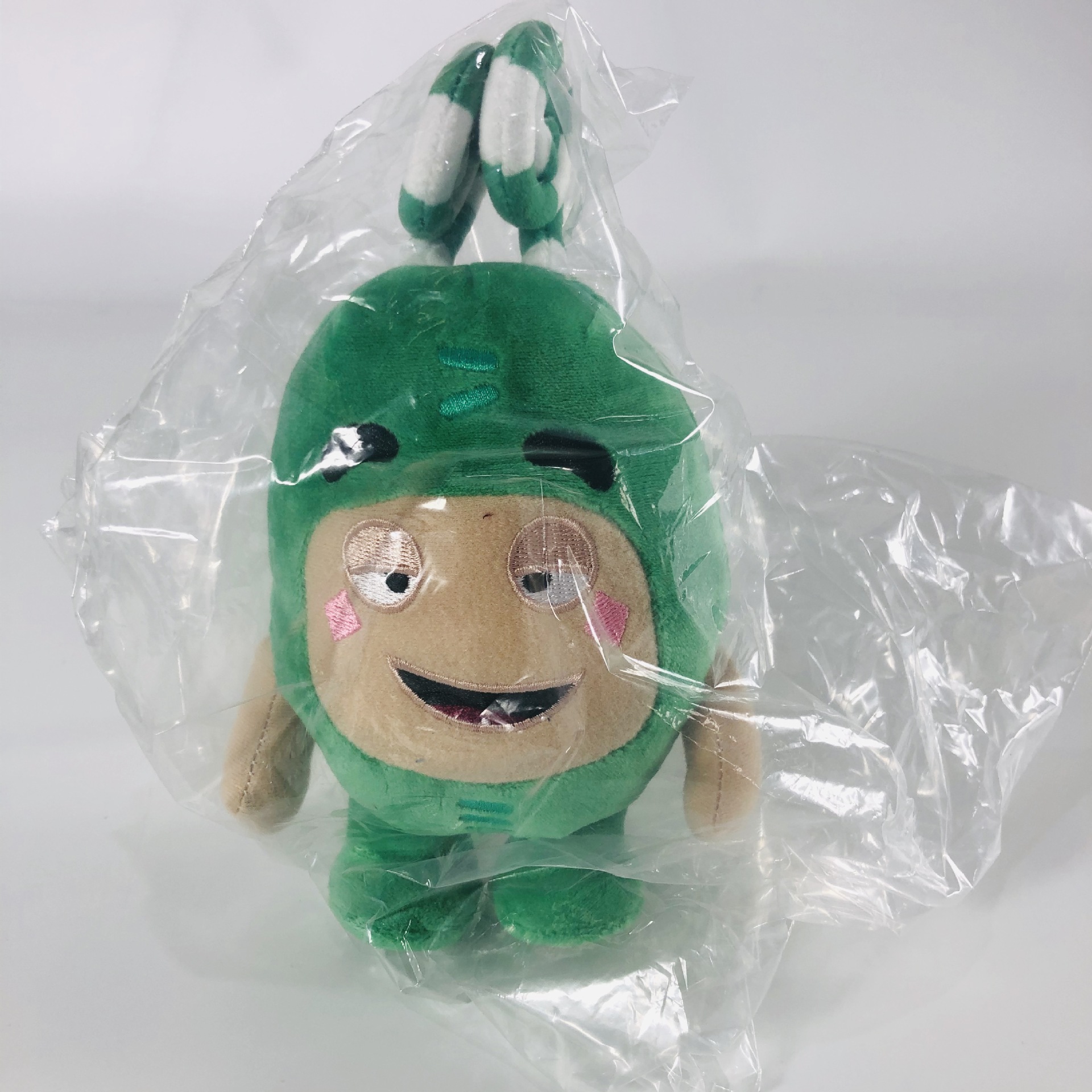 Cartoon cute Bao Qi Bing plush toy Oddbods Qi Bao Meng Bing plush toy wholesale