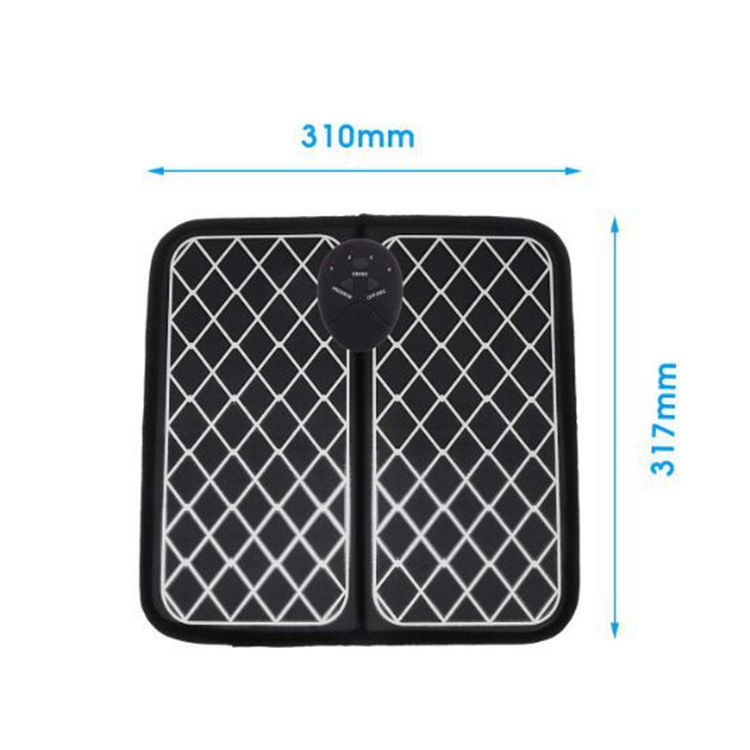Intelligent EMS foot massage machine massage mat foot pad pulse micro-current foot bottom meridian physiotherapy massage instrument leg beauty device