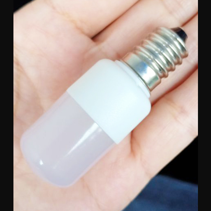 LED refrigerator lamp 110V sewing machine range hood microwave oven lamp E12E14 milky white cover T22 wide voltage 85-265