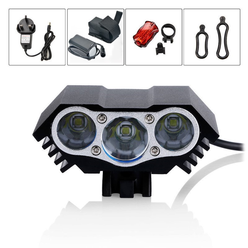X3 Owl T6 Bicycle Light Mountain Bike N3 Headlight Strong Light Charging Night Riding Bicycle Equipment Accessories Night Riding