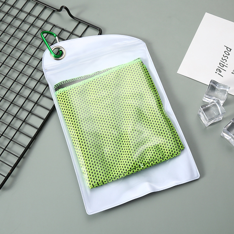 Cross-border cold towel ice towel summer ice towel outdoor sports towel sweat towel printed logo wholesale