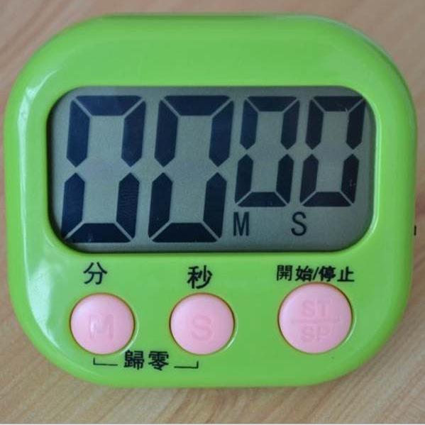 Kitchen Timer Reminds Students to Learn Electronic Multifunctional Alarm Clock to Record Time