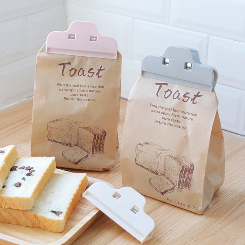 Sealing Clip Kitchen Snack Sealing Clip Strong Food Bag Clip Plastic Bag Sealer Moisture-proof Fresh-keeping Sealer