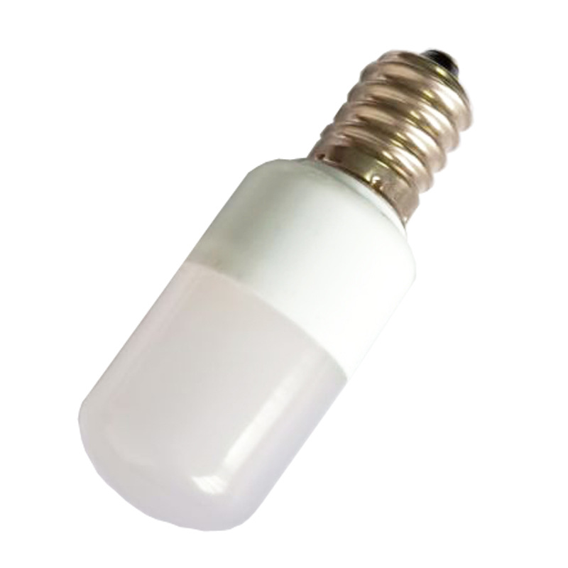 LED refrigerator lamp 110V sewing machine range hood microwave oven lamp E12E14 milky white cover T22 wide voltage 85-265