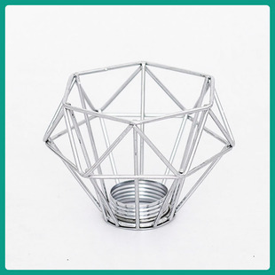Lamp cap accessories simple decorative iron Diamond antique lampshade creative small diamond lampshade metal vintage chandelier