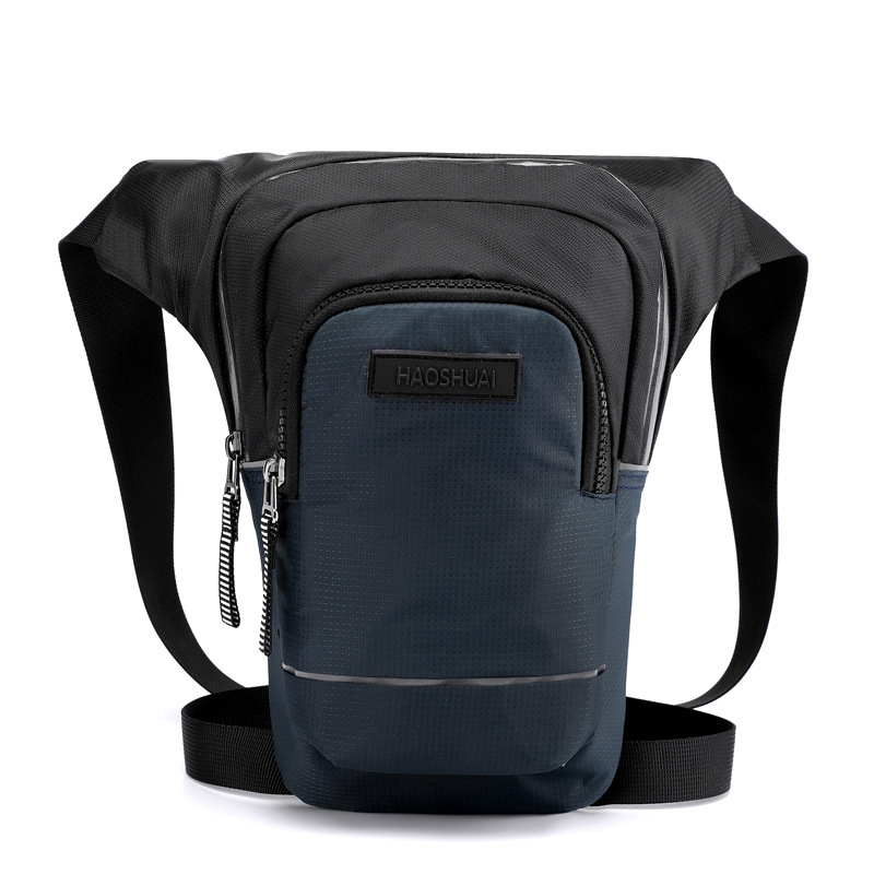 Cross-border Special for New Outdoor Sports Leg Bag Riding Waist Bag Men and Women Crossbody Bag Tactical Reflective Chest Bag