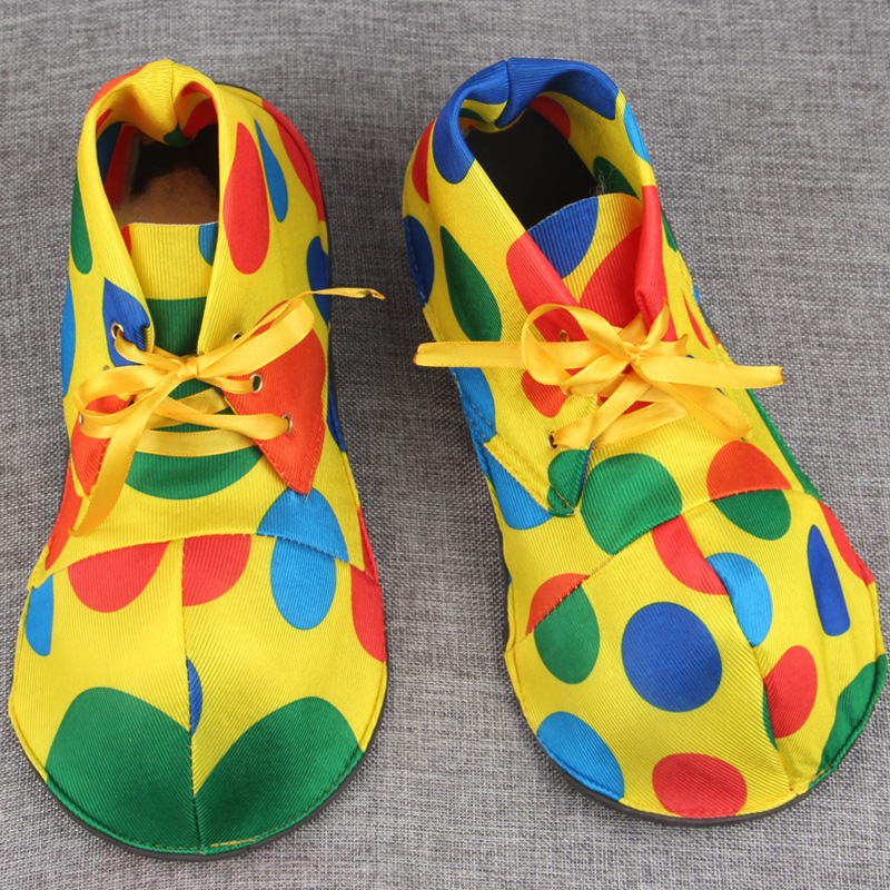 April Fool's Day Cosplay adult children clown shoes performance clothing stage performance dress up spoof big toe shoes accessories