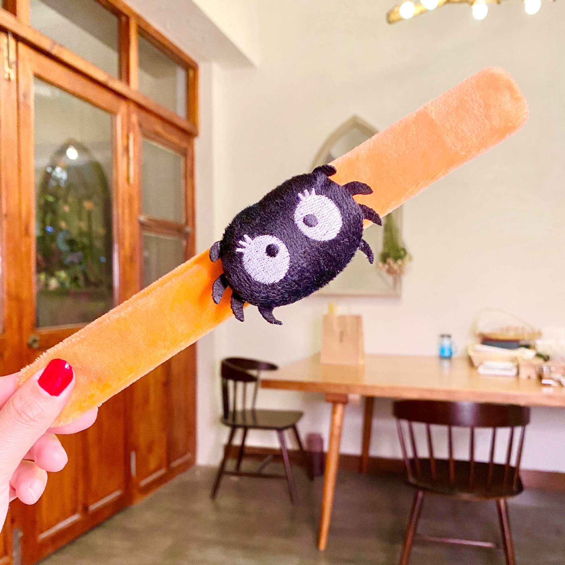Cross-border Explosions Halloween Snap Circle Ghost Festival Cute Bracelet Funny Spider Pumpkin Clap Circle Children's Small Gift