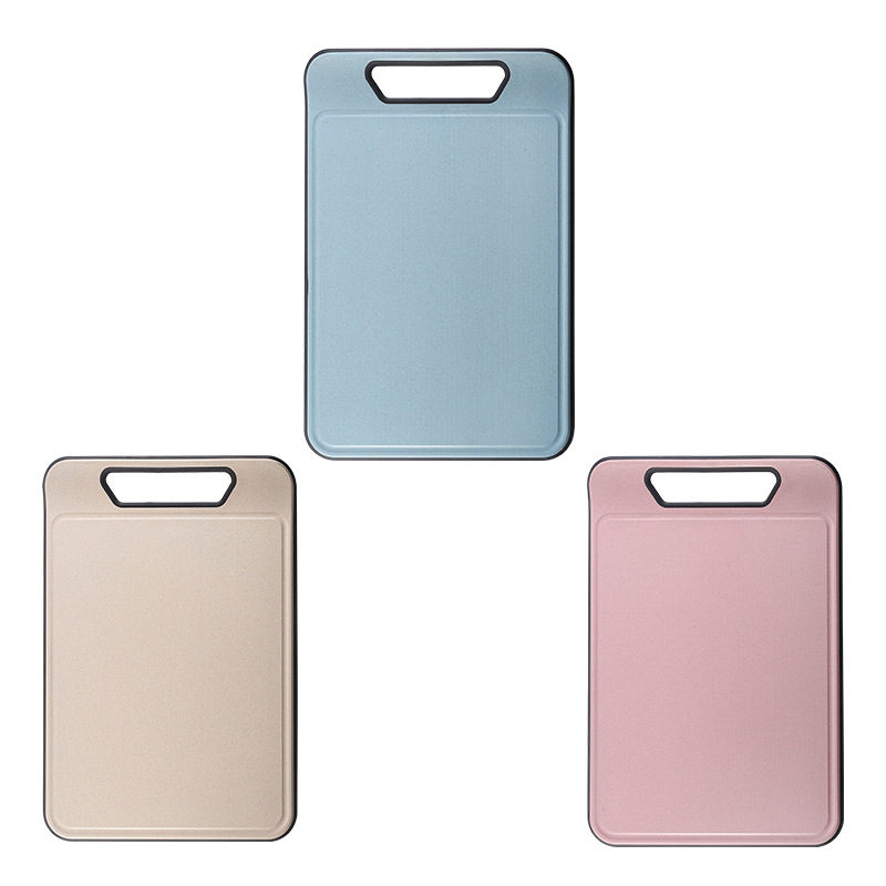 Factory direct wheat straw plastic cutting board cut meat cut vegetables fruit cutting board PP cutting board spot