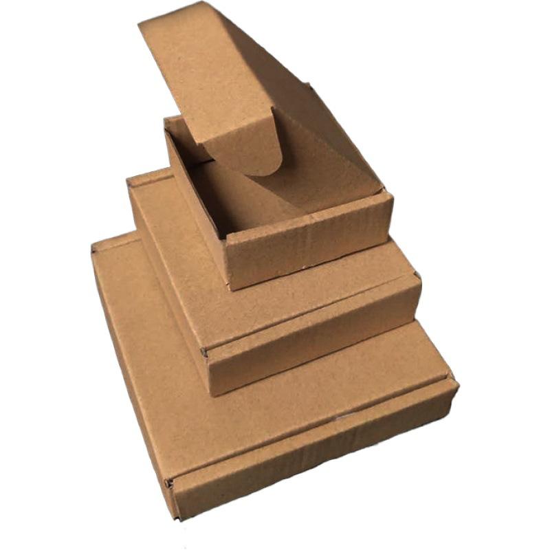 Super Small Flying Machine Box in stock Extra Hard Corrugated Paper Box Jewelry Box Express Packing Box Mobile Phone Case Tempered Film Packaging Box