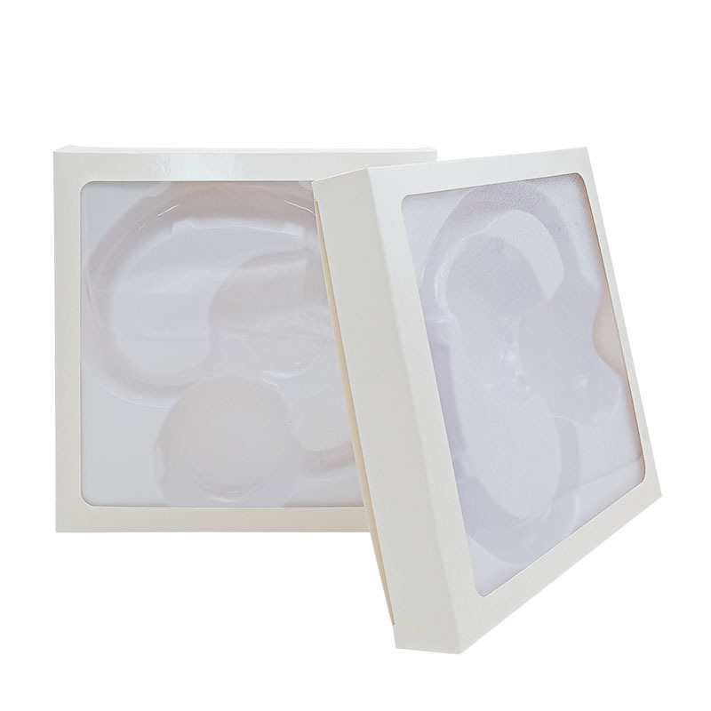 Spot handheld aromatherapy fan packaging neck sports wear color box lazy portable fan packaging box