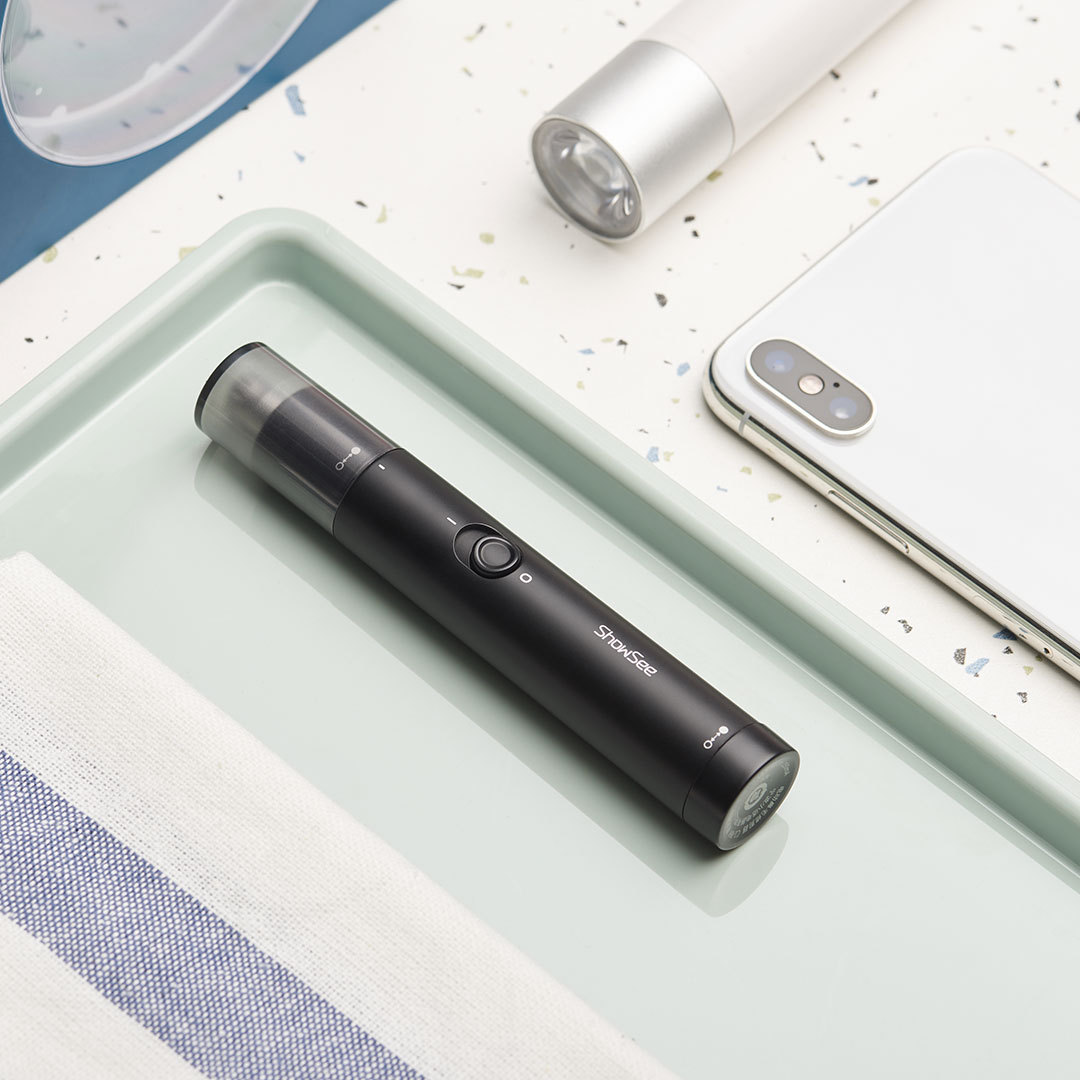 Foreign trade explosives small suitable nose hair trimmer mini electric nostril shaver men's and women's nose hair trimmer