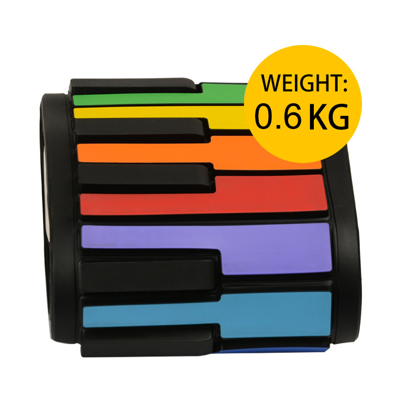 Hand roll piano 49 key color rechargeable children beginner portable folding electronic organ wholesale