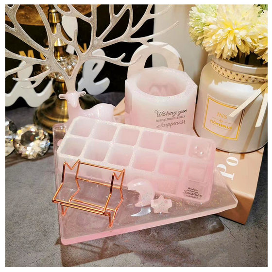 Source factory wholesale drop glue metal stickers blessing English letter stickers crystal drop glue ashtray metal stickers