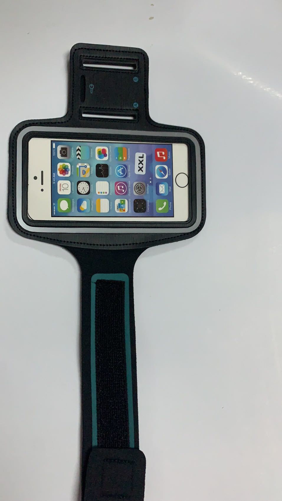 2021 new mobile phone arm bag outdoor running sports arm band wrist bag in stock wholesale printed logo factory supply