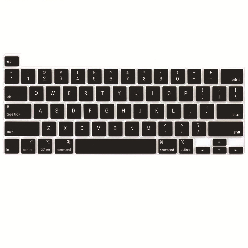 Suitable for Apple 2020air13 a2179 A2485 European Japanese Transparent Silicone Keyboard Protection Film