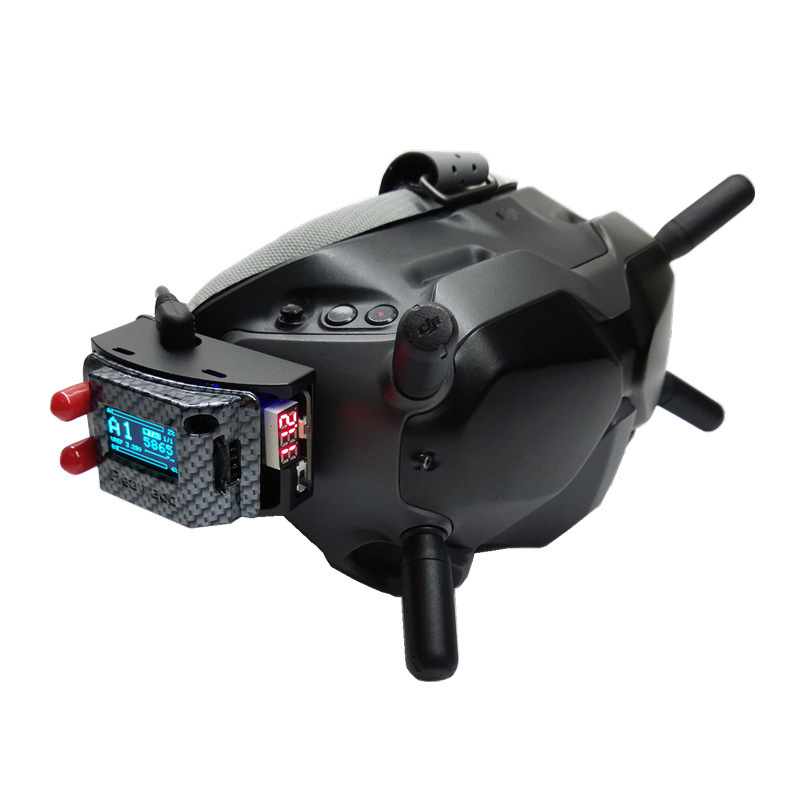 Dji Fpv ゴーグル フライト メガネ レシーバー ブラケット メタル バージョン 互換性のある V3.0/plus Fpv ヘッドセット|undefined