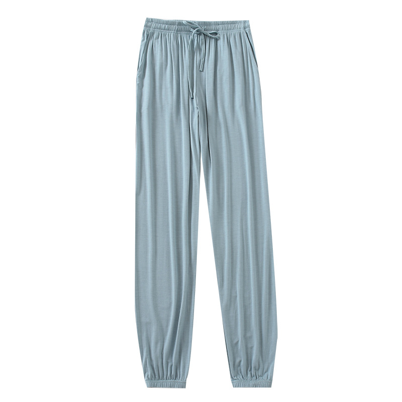 Pajama Pants Women's Trousers Spring and Summer Thin Modal Loose Casual Large Size Home Pants Solid Color Anti-mosquito Legs for Outer Wear