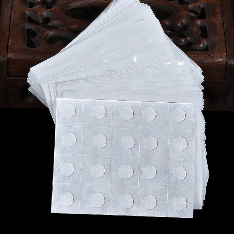 Wholesale wedding birthday party supplies balloon glue point stickers transparent bags of Dot glue double-sided tape 1 roll 100 points
