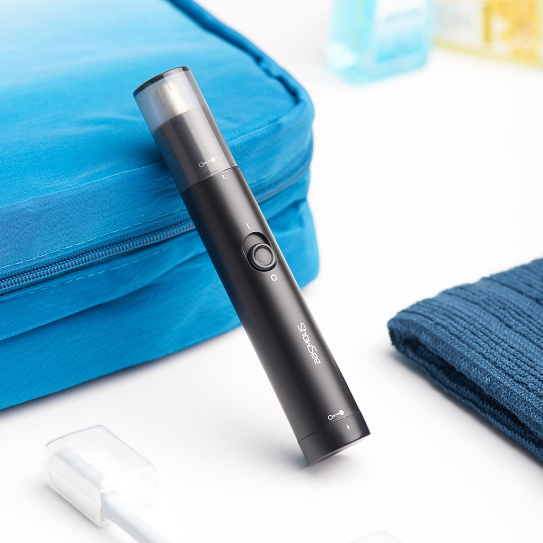 Foreign trade explosives small suitable nose hair trimmer mini electric nostril shaver men's and women's nose hair trimmer