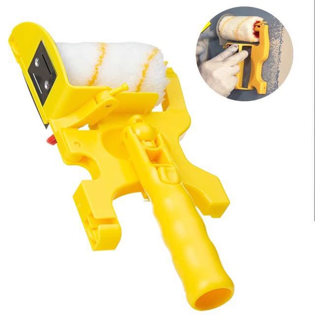 Clean-Cut Paint Edger Роликовая щетка для обрезки латексная краска для внутренней угловой стены Кисть для рисования