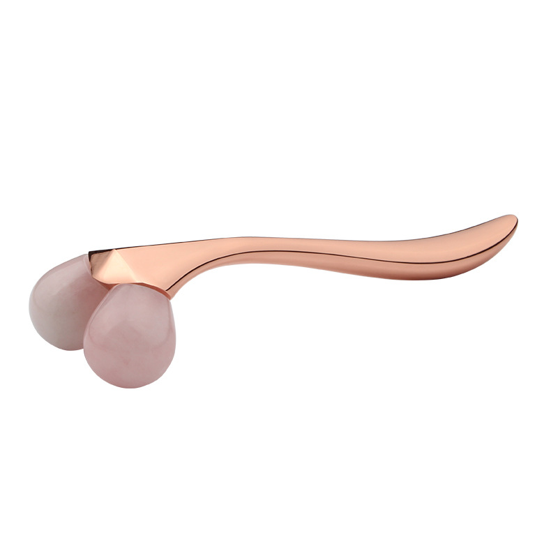Jade massage beauty instrument Jade Roller massage instrument Litching and tightening shaping instrument Roller massage instrument Introduction instrument