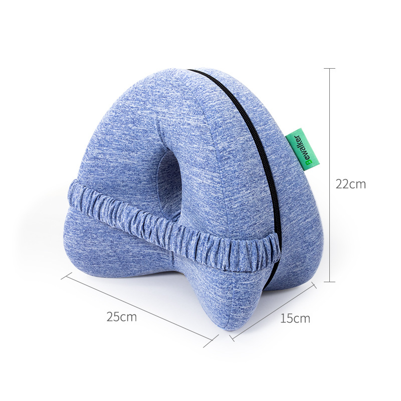 Cross-border supply of new memory foam slow rebound leg pillow heart-shaped clip leg pillow pregnant women cushion leg pillow love beautiful leg pillow