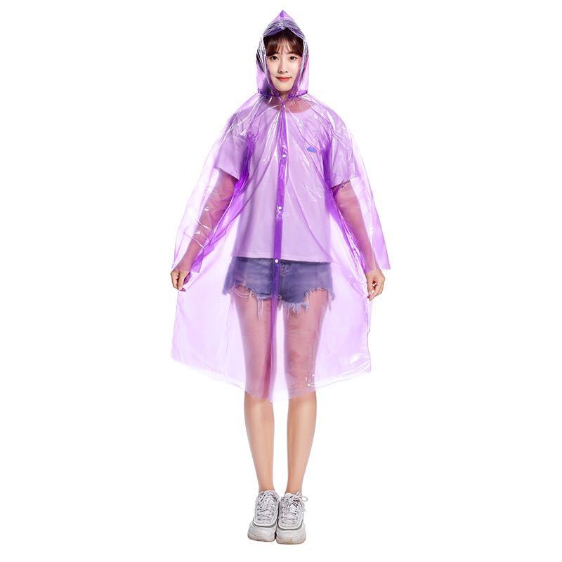 Thickened Card Type Disposable Raincoat Long Full Body Adult Children's Travel Playground Water Rafting Unisex