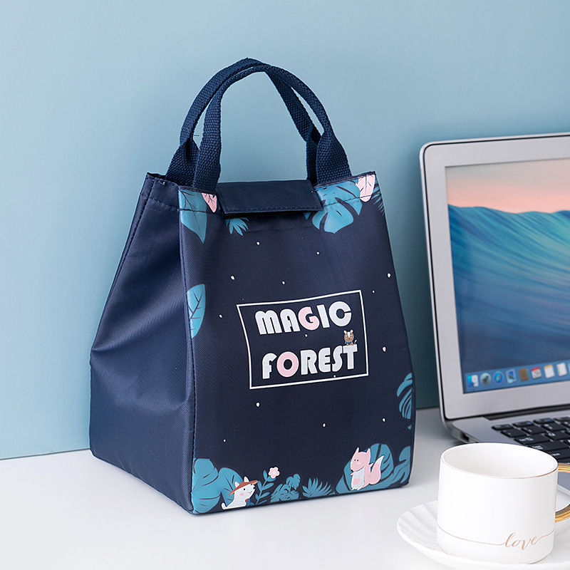Liancheng popular magic forest portable thermal bag thickened large capacity lunch box bag thermal lunch bag