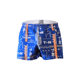 Men's Underwear Fashion Printed Mid-Waist Youth Arrow Pants Loose Large Size Boxers Men's Boxer Panties