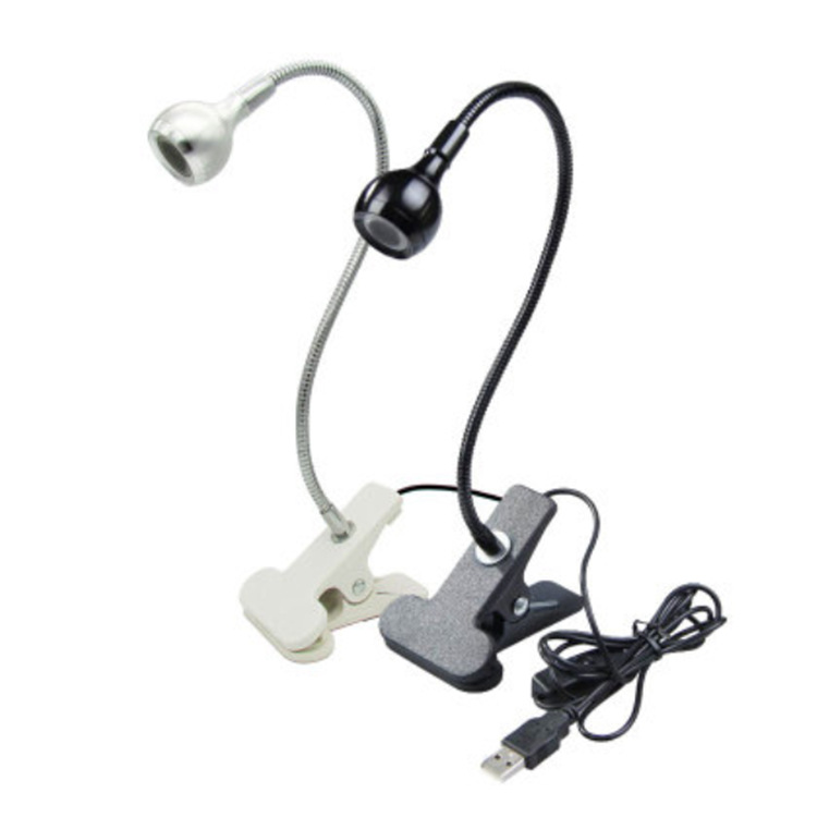 USB clip LED eye protection student learning desk lamp computer keyboard lamp dormitory metal material desk lamp